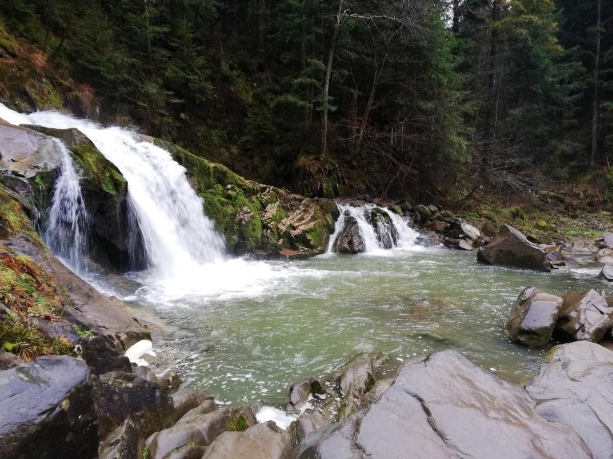 Водоспад Кам’янка у Сколівських Бескидах